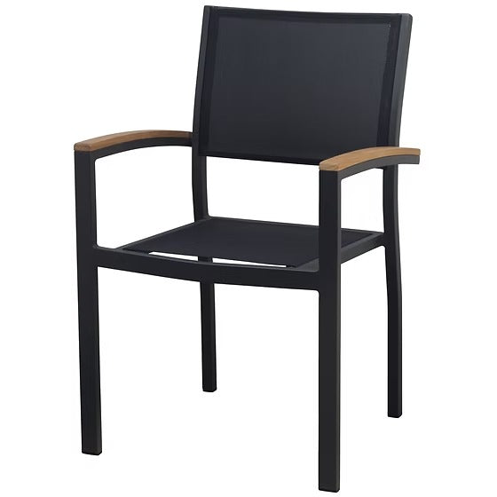 HIGOLD Heck Extendable Teak Outdoor Dining Set for 8-person