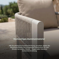 Pulverbeschichteter Aluminiumrahmen des HIGOLD Bala Gartenstuhls