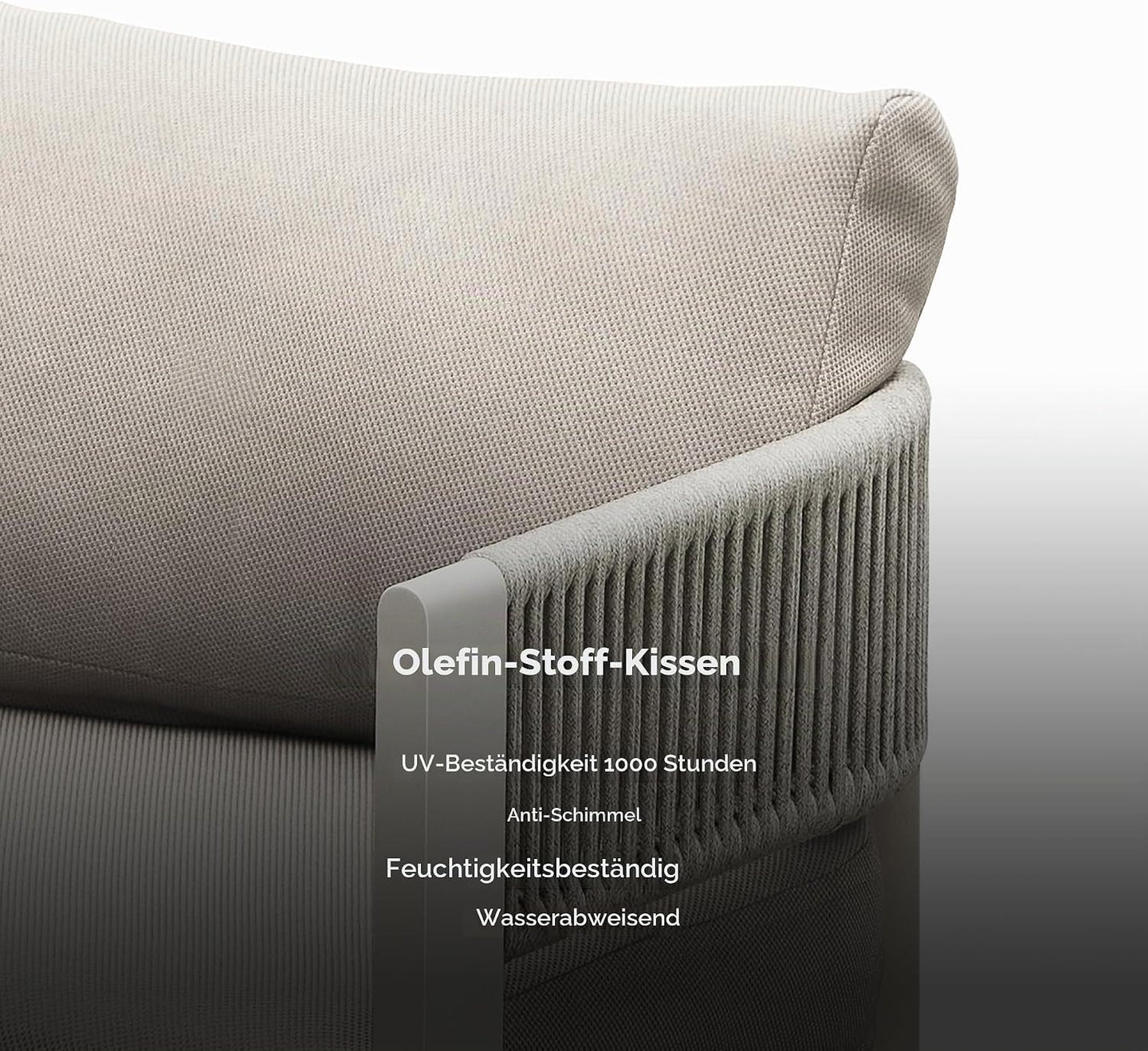 Wasserabweisendes Olefin-Polster des HIGOLD Bala Lounge-Sets