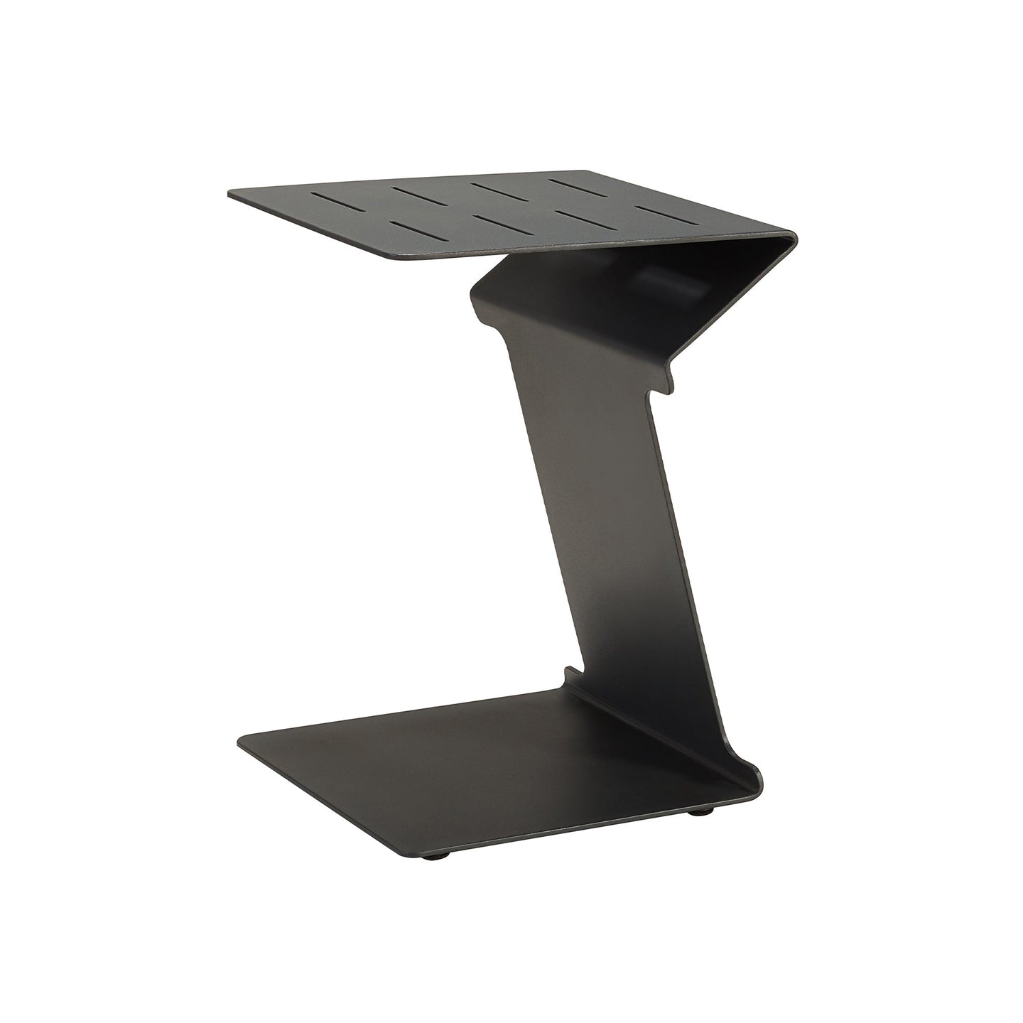 HIGOLD Zigzag Outdoor Beistelltisch in Schwarz