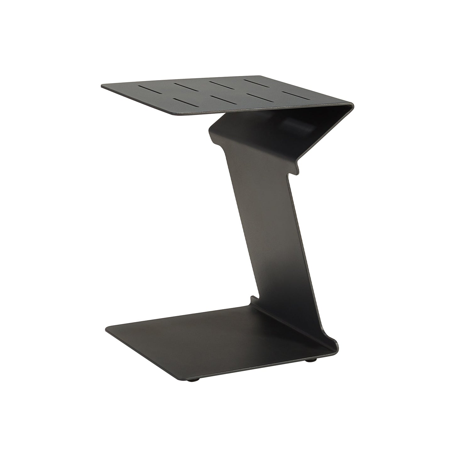 HIGOLD Zigzag Outdoor Beistelltisch in Schwarz