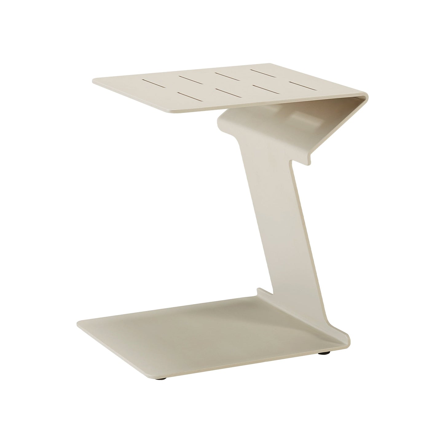 HIGOLD Zigzag Outdoor Beistelltisch in Weiß