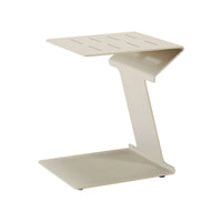 HIGOLD Zigzag Outdoor Beistelltisch in Weiß
