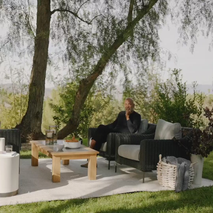 Performance fabric cushions for lasting outdoor comfort